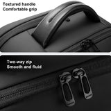 Men Commuter Laptop Backpack - Black - Extra Image