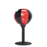 Desktop Boxing Speed Ball With Reaction Target - Red / Black - Side View