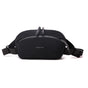 Men Personalized Chest Bag For Commuting - Black