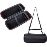 Jbl Pulse4 Portable Storage Bag with Velvet Lining and Protective Cover - Silver Gray + Black