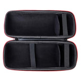 Jbl Pulse4 Portable Storage Bag with Velvet Lining and Protective Cover - Silver Gray + Black - Side View