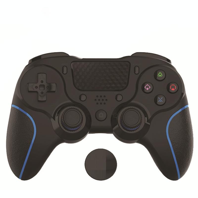 Bluetooth Gamepad for Ps4 Pro with Dual Vibration and Six-axis Control - Red Black