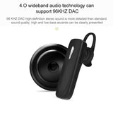 Wireless Bluetooth Earphone for Samsung - Hands Free V4.1 Black - Top-Down View
