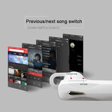 Wireless Bluetooth Earphone for Samsung - Hands Free V4.1 Black - Close-Up Angle