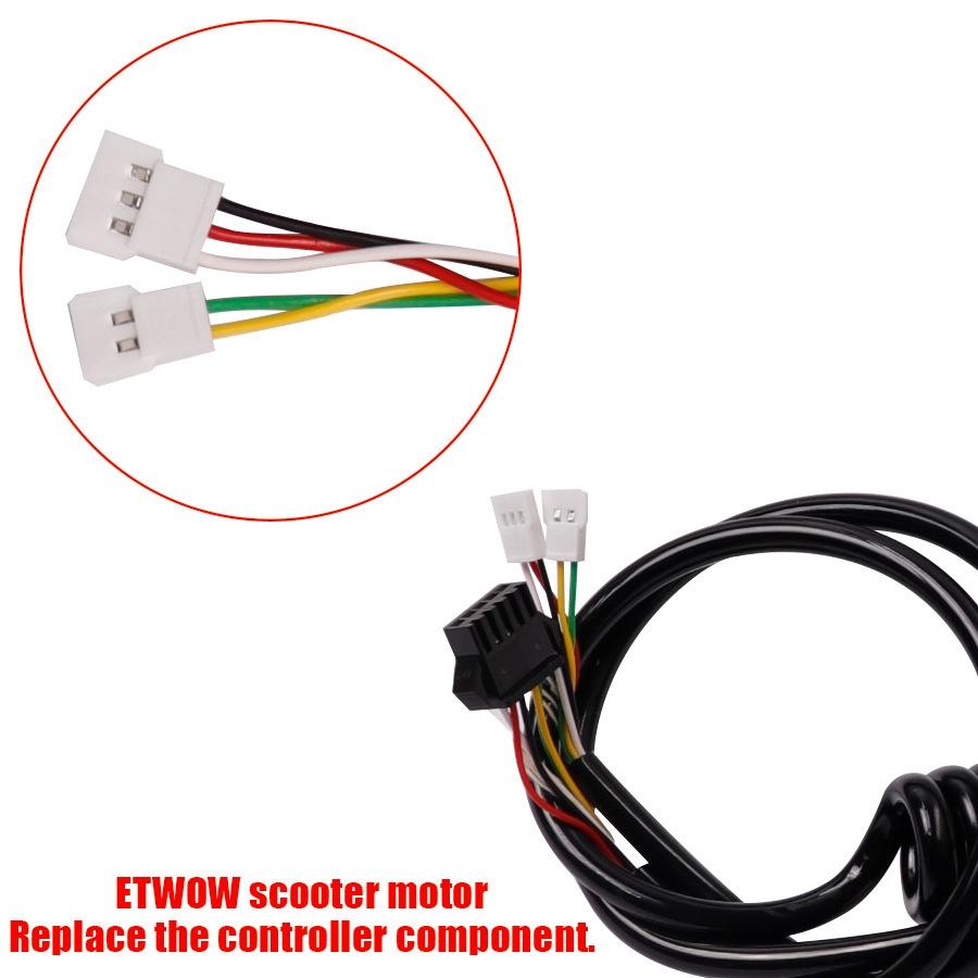 Electric Scooter Power Cable For Kugoo S1 / S2 / S3 - Black