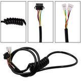Electric Scooter Power Cable For Kugoo S1 / S2 / S3 - Black - Close-Up Angle