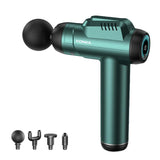 Intelligent 6-Speed Fascia Massager With 4 Heads - Gray - Extra Image