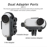 Insta360 Go 3 Protective Frame Cage Mounting Brackets Housing Case - 45-Degree Angle