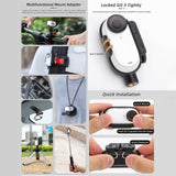 Insta360 Go 3 Protective Frame Cage Mounting Brackets Housing Case - Close-Up Angle