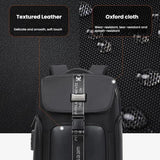 Waterproof Men Business Backpack Black - Extra Image