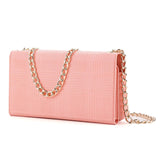 Leather Crossbody Bag With Rfid Protection 20 X 10 X 3.5Cm - Black - Front View
