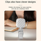 Usb Charging Led Beauty Fill Light for Mobile Phone Live Camera - Black - Extra Image