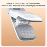 Usb Charging Led Beauty Fill Light for Mobile Phone Live Camera - Black