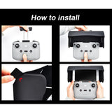 Foldable Magnetic Sunshade for Dji Mini 2 Mavic Air 2 and Air 2s - Close-Up Angle