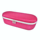 Hard Shell Storage Bag For Dyson Hd03 / Hd08 / Hd15 Hair Dryer Rose Red - Rear View