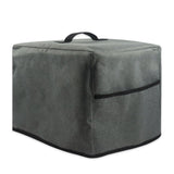 Grey Dust Cover for Small 3-6l Air Fryer - Side View