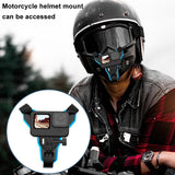 Double Head J Buckle Backpack Mount For Sports Cameras - Extra Image