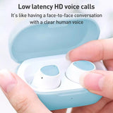 Mini Wireless Bluetooth Earphone - Zga Gs14 Candy - Pink - 45-Degree Angle