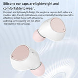 Mini Wireless Bluetooth Earphone - Zga Gs14 Candy - Pink - Rear View