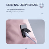 Sports Usb Shoulder Bag - Compact and Versatile - Black - Extra Image