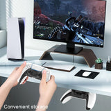 Gamepad Hanging Stand For Ps5 / Ps4 Joystick - Black - Low Angle