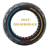 Electric Scooter Tire - 54 Cards 255X80 / 65-6.5 Universal Fit Colourful - Rear View