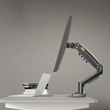 Adjustable Tv Monitor Bracket - Black 17-30 Inches - Front View