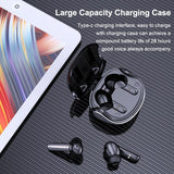 Wireless Anc Bluetooth Earphones - Active Noise Reduction - Black