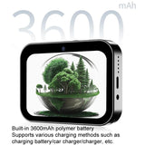 Smart Hd Digital Camera With Touch Screen And Video Recording - Excludes Memory - Black - Top-Down View