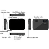 Smart Hd Digital Camera With Touch Screen And Video Recording - Excludes Memory - Black - Extra Image