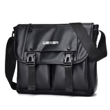Large Capacity Business Messenger Bag For Men - Black