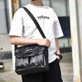 Large Capacity Business Messenger Bag For Men - Black - Extra Image