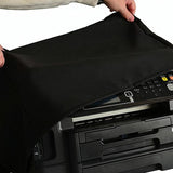Waterproof 3d Printer Dust Cover - 43x43x32cm Size - Black - 45X45X30Cm - Rear View