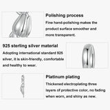 925 Sterling Silver Romantic Tulip Beaded Pendant In - Top-Down View