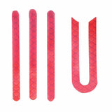 Reflective Strip for Xiaomi M365 Pro Scooter - U-shaped Front and Rear Red - Side View