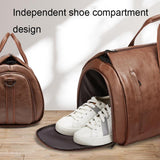 Waterproof Travel Suit Bag - Large Size - Brown - Low Angle