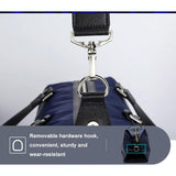Foldable Waterproof Travel Bag for Sports & Fitness - Rear View
