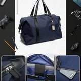 Foldable Waterproof Travel Bag for Sports & Fitness - Low Angle