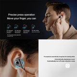 Waterproof Bluetooth Earbuds with Active Noise Reduction - Silver - Extra Image