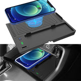 Wireless Charger for Left-hand Drive Honda Civic / Integra 22-23 - Black - Front View