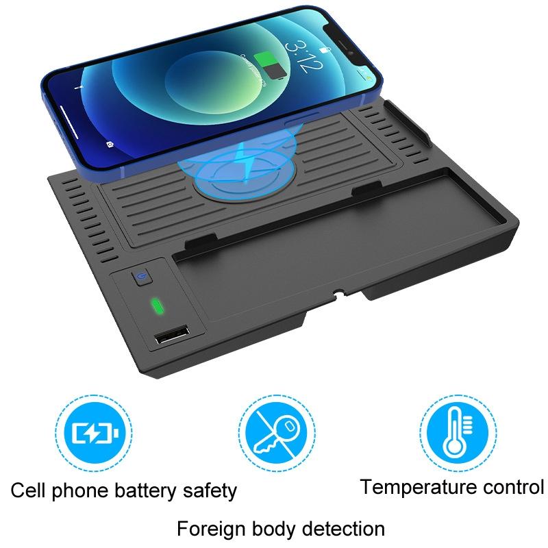 Wireless Charger for Left-hand Drive Honda Civic / Integra 22-23 - Black