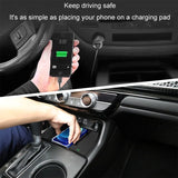 Wireless Charger for Left-hand Drive Honda Civic / Integra 22-23 - Black - 45-Degree Angle