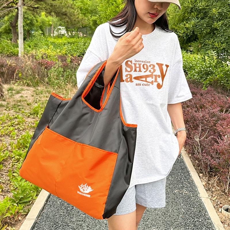 Waterproof Foldable Tote For Outdoor Sports - Orange