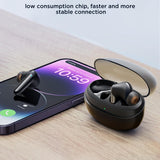 True Wireless Bluetooth Earphones - Jr-bb1 - Black - Extra Image