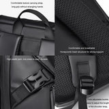 Travel Backpack for Men - Compact and Durable - Black