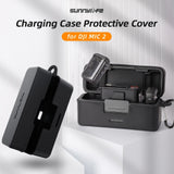 Protective Cover for Dji Mic 2 Charging Case - Wireless Mic Compatible - Side View