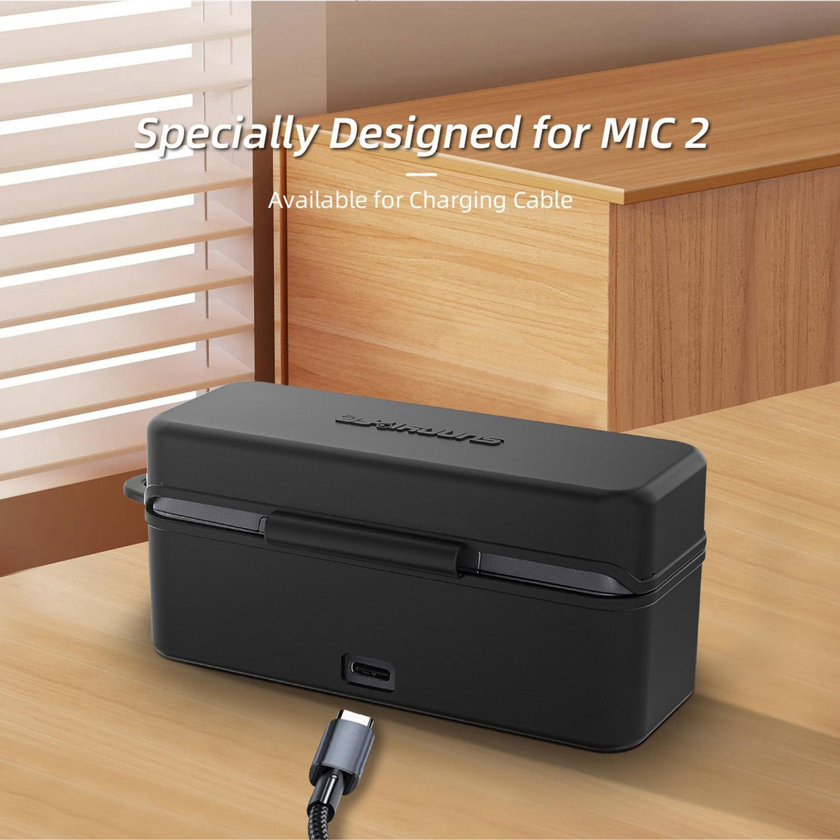 Protective Cover for Dji Mic 2 Charging Case - Wireless Mic Compatible
