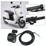 Universal Electric Scooter Thumb Throttle Accelerator - Hall Sensor - Side View