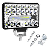 9 - 80V 18W 6000K 4 Inch Car 36Pcs Led Work Light White Light - Side View