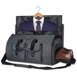 Compact Travel Suit Storage Bag - Foldable - Grey - Extra Image